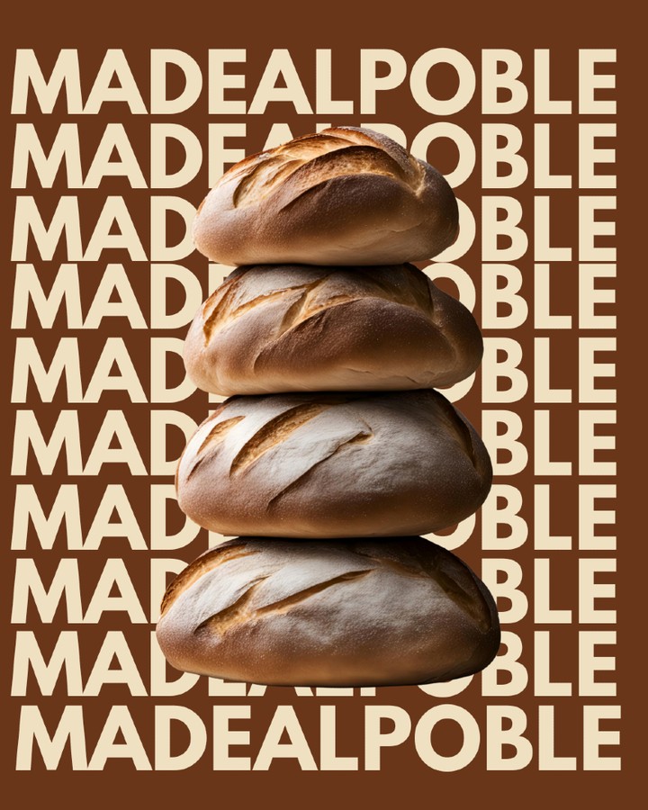 De los hornos del pueblo al sabor de hoy.En MADE AL POBLE seguimos amasando con tiempo, con hist (1)